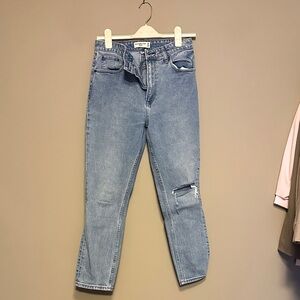 Abercrombie & Fitch Light Blue Straight Leg Jeans